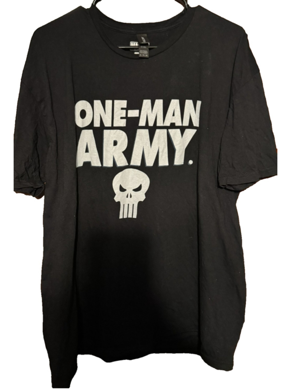 The Punisher Marvel T-Shirt Men's Size XL Black